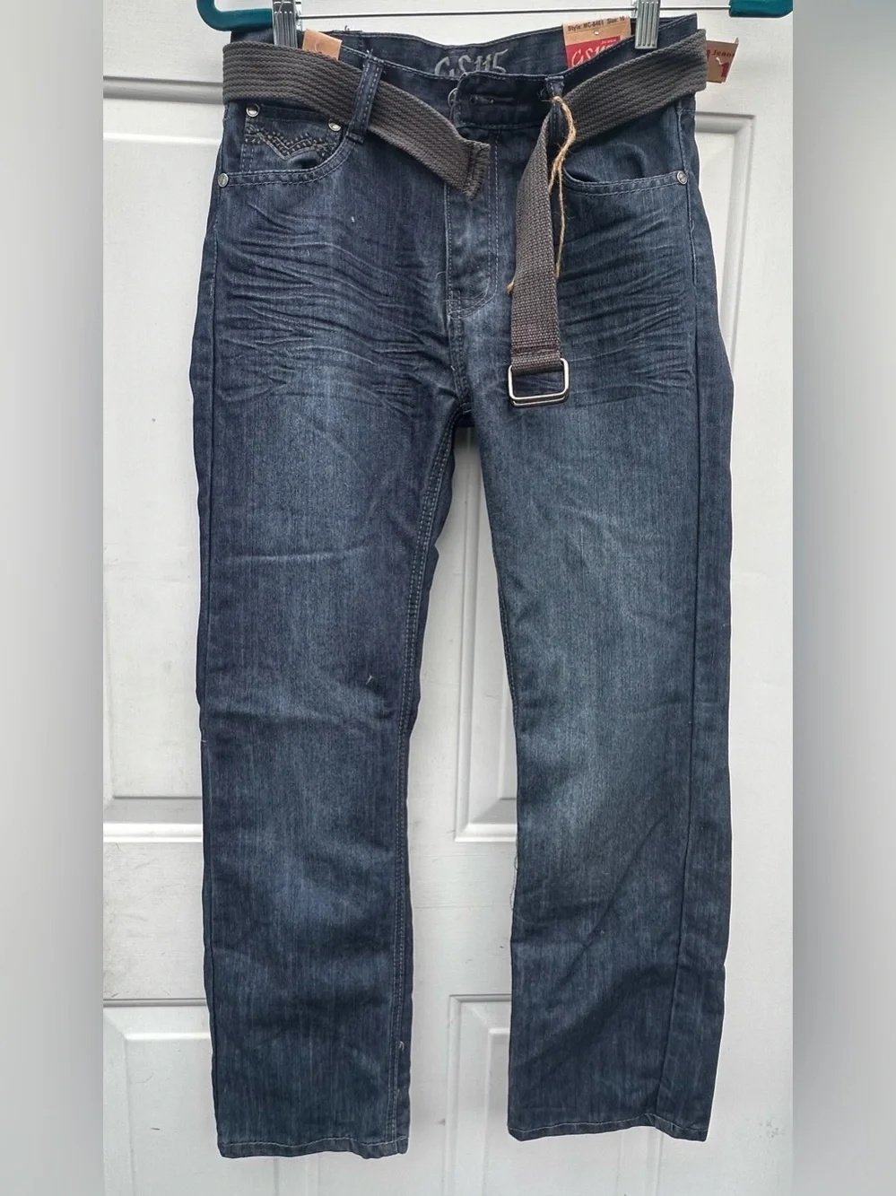 GS115 Straight Fit Dark Indigo Men's Jeans